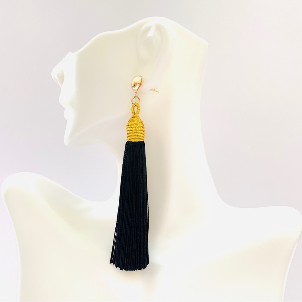 Tassel Stud Earrings